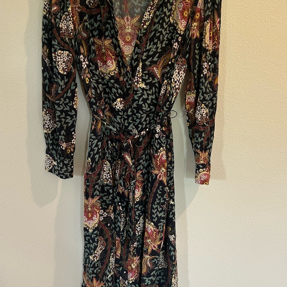LOFT Long Sleeve Shirt Dress